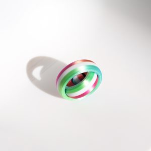 Circular spin fidget