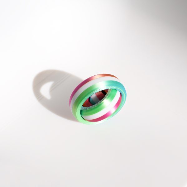 Circular spin fidget