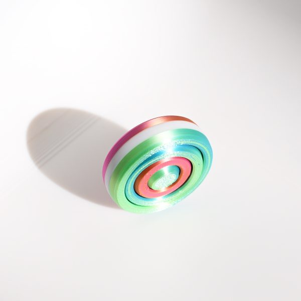 Circular spin fidget